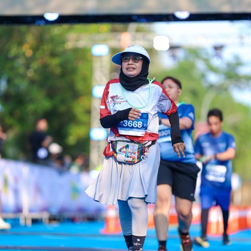 Race photo from BOGORUN 2026