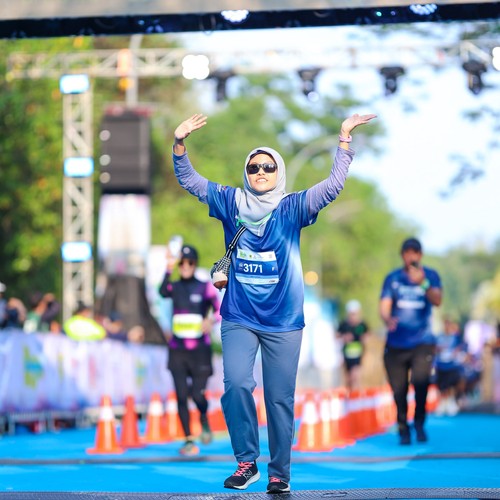Race photo from BOGORUN 2026