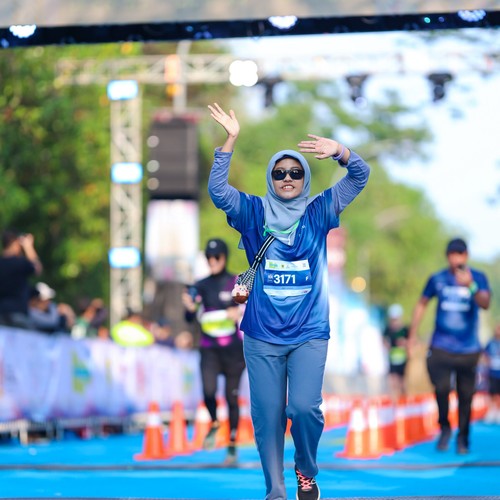 Race photo from BOGORUN 2026