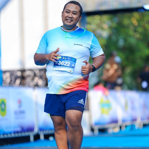 Race photo from BOGORUN 2026