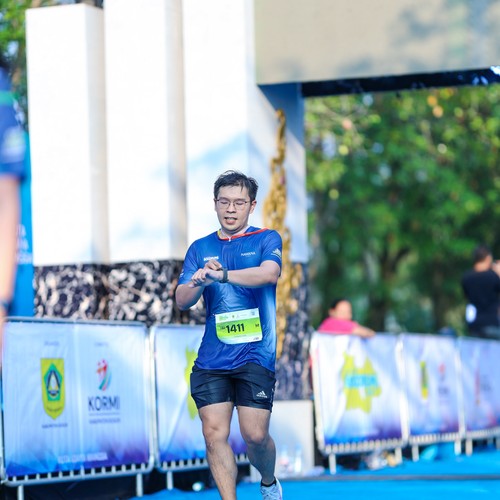 Race photo from BOGORUN 2026