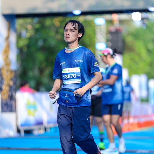 Race photo from BOGORUN 2026