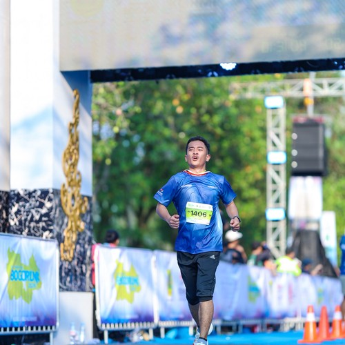 Race photo from BOGORUN 2026