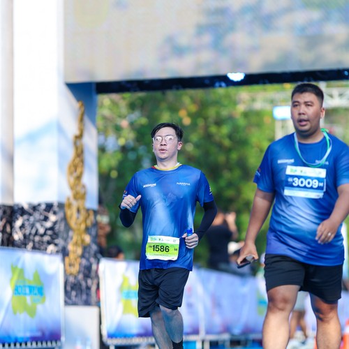 Race photo from BOGORUN 2026