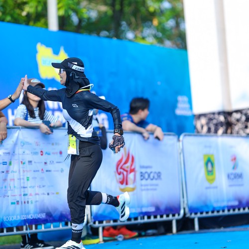 Race photo from BOGORUN 2026