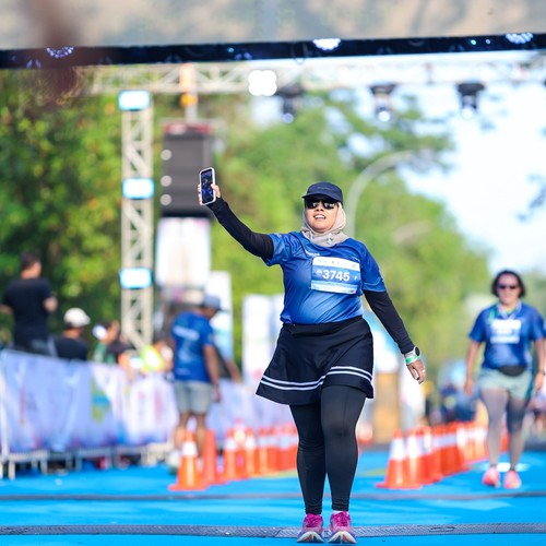 Race photo from BOGORUN 2026