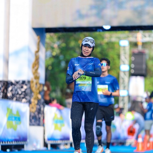 Race photo from BOGORUN 2026