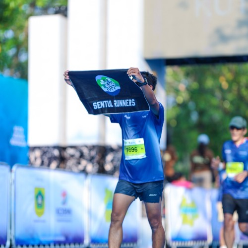Race photo from BOGORUN 2026