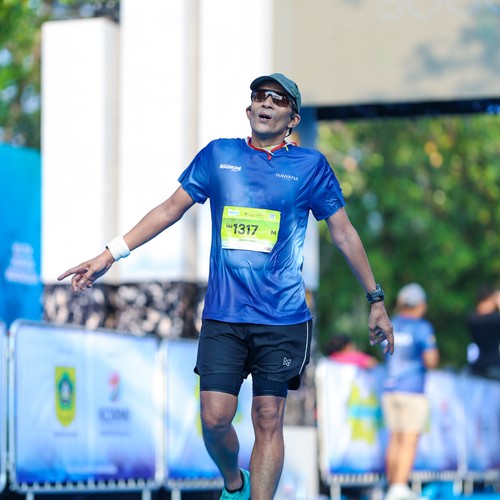 Race photo from BOGORUN 2026