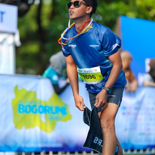 Race photo from BOGORUN 2026