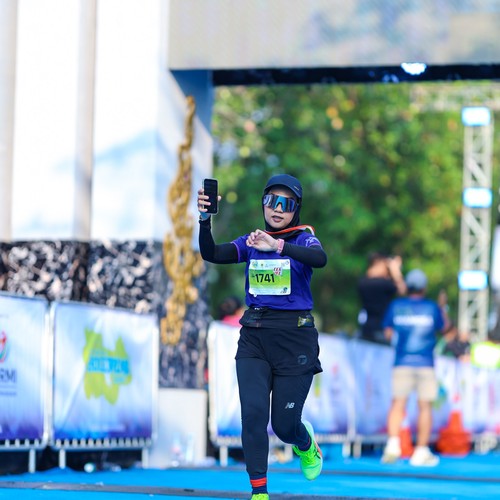 Race photo from BOGORUN 2026