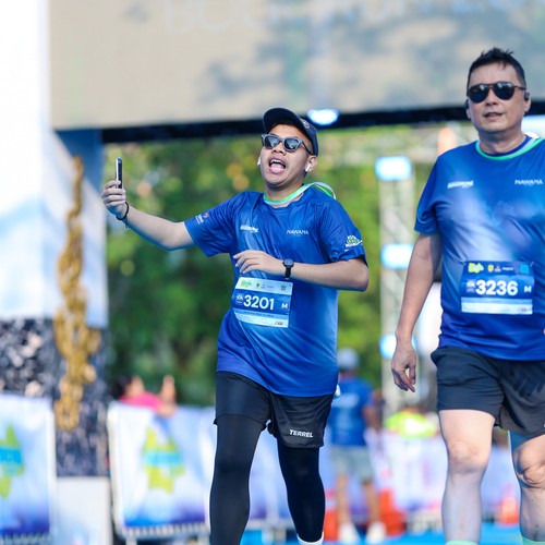 Race photo from BOGORUN 2026