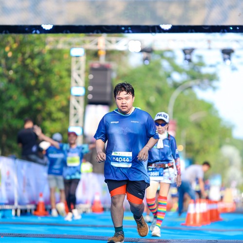 Race photo from BOGORUN 2026