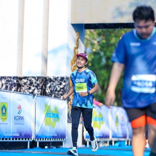 Race photo from BOGORUN 2026