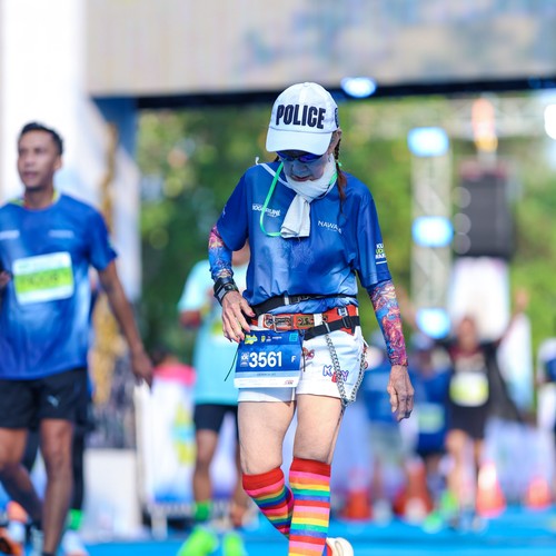 Race photo from BOGORUN 2026