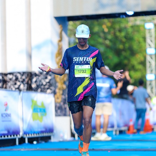 Race photo from BOGORUN 2026