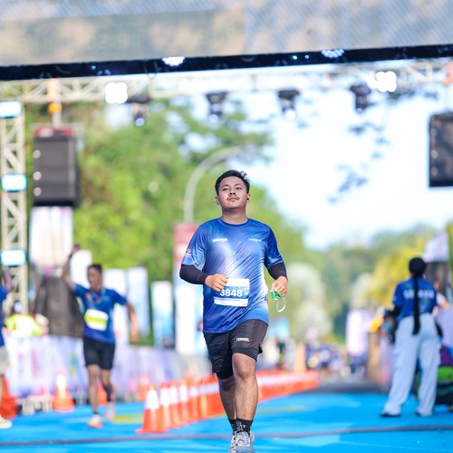 Race photo from BOGORUN 2026