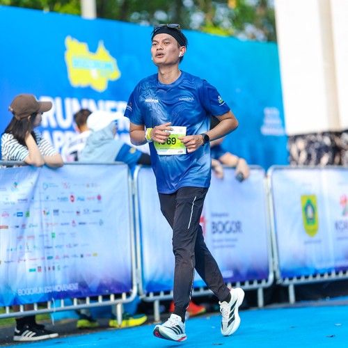 Race photo from BOGORUN 2026