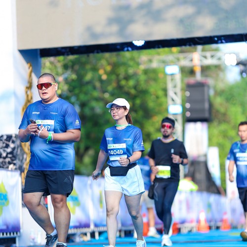 Race photo from BOGORUN 2026