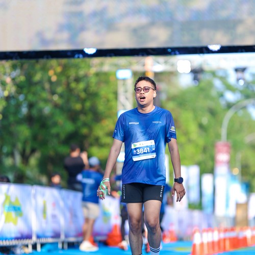 Race photo from BOGORUN 2026