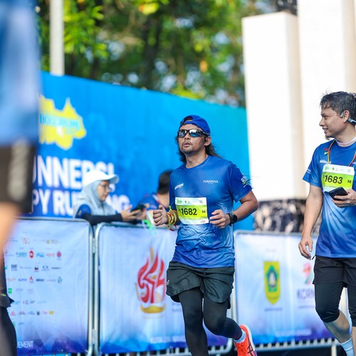 Race photo from BOGORUN 2026