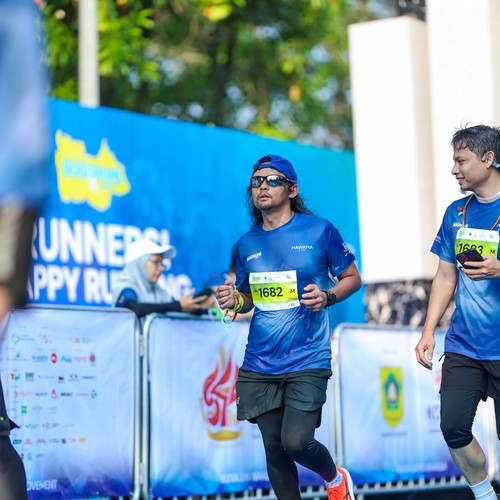 Race photo from BOGORUN 2026