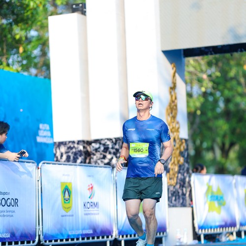 Race photo from BOGORUN 2026