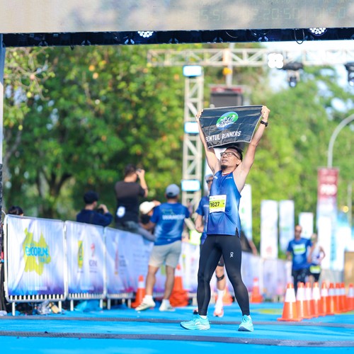 Race photo from BOGORUN 2026