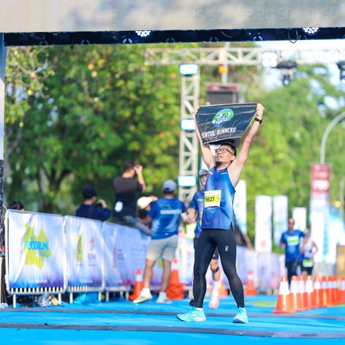 Race photo from BOGORUN 2026