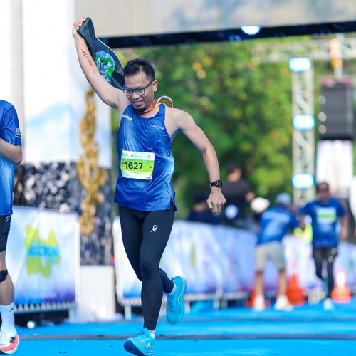 Race photo from BOGORUN 2026