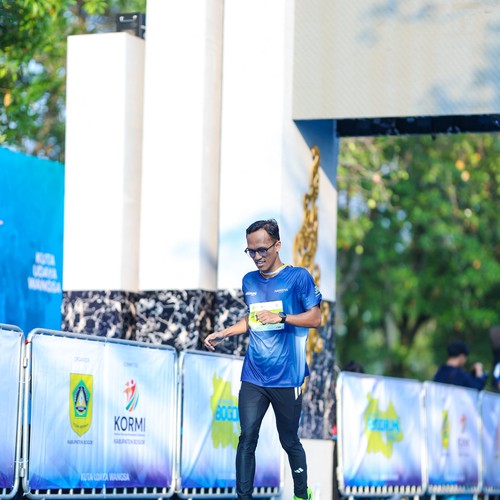 Race photo from BOGORUN 2026