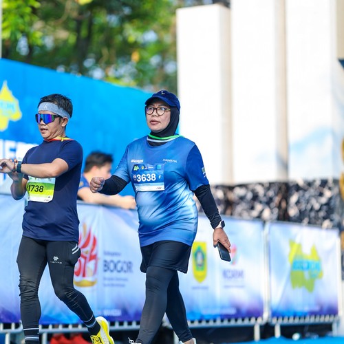 Race photo from BOGORUN 2026