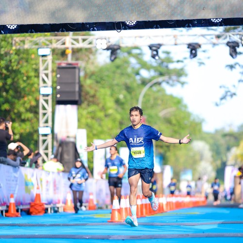 Race photo from BOGORUN 2026