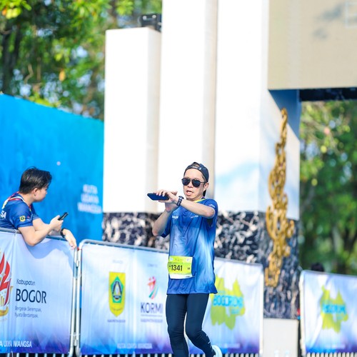 Race photo from BOGORUN 2026