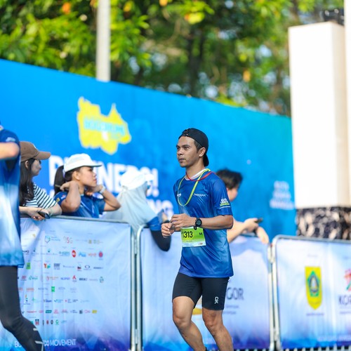 Race photo from BOGORUN 2026