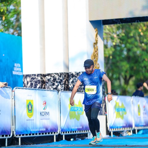 Race photo from BOGORUN 2026