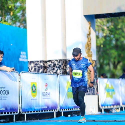 Race photo from BOGORUN 2026