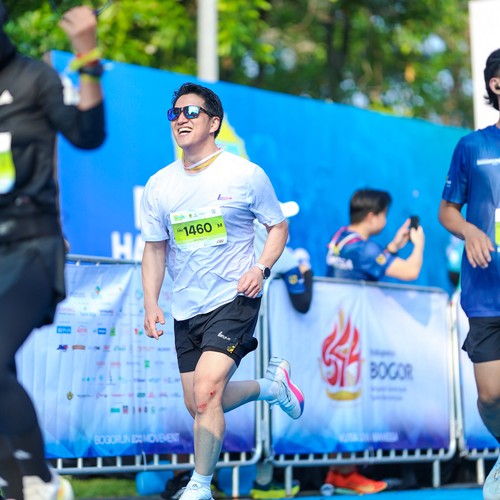 Race photo from BOGORUN 2026