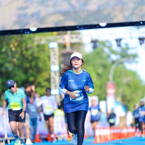 Race photo from BOGORUN 2026