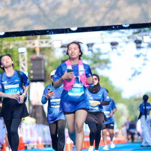 Race photo from BOGORUN 2026