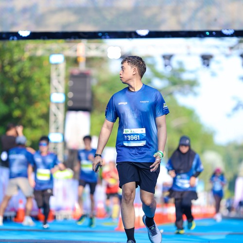 Race photo from BOGORUN 2026