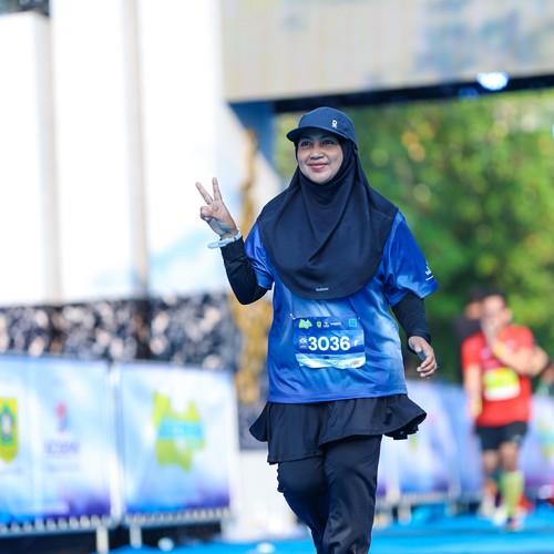 Race photo from BOGORUN 2026