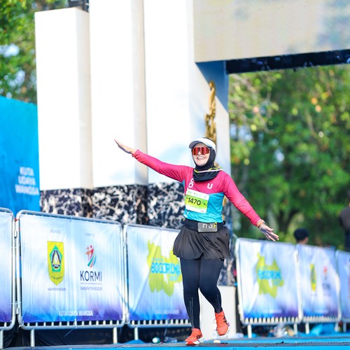 Race photo from BOGORUN 2026
