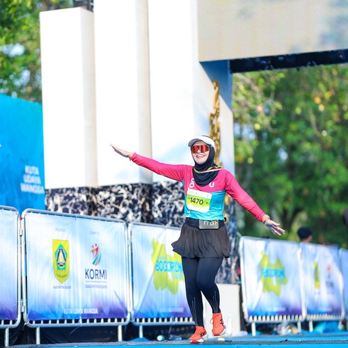 Race photo from BOGORUN 2026