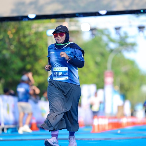 Race photo from BOGORUN 2026