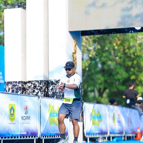 Race photo from BOGORUN 2026