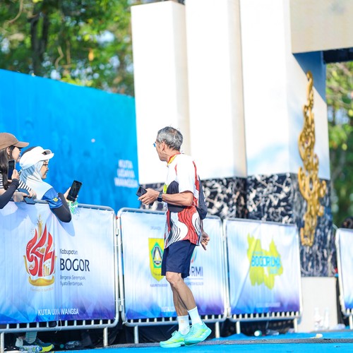 Race photo from BOGORUN 2026
