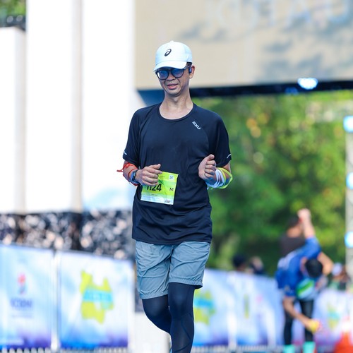 Race photo from BOGORUN 2026