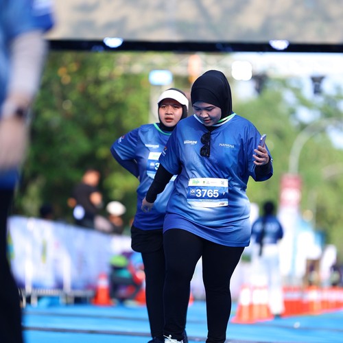 Race photo from BOGORUN 2026
