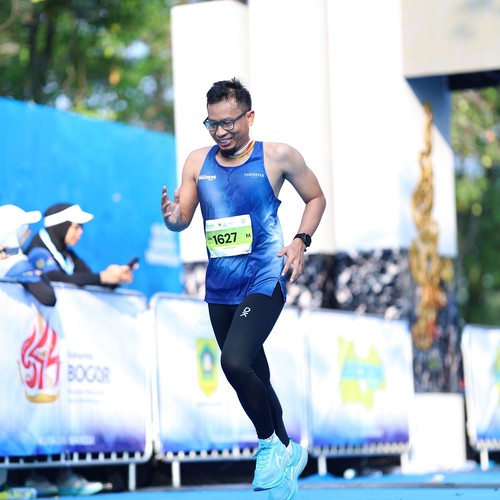 Race photo from BOGORUN 2026
